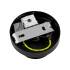 Deko-Light, Deckenaufbauleuchte, Can Tilt Round Base, 1x 7,5 W GU10, Schwarz, Eingangsspannung: 220-240 V/AC, Aluminium, IP 20