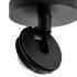 Deko-Light, Deckenaufbauleuchte, Can Tilt Round Base, 1x 7,5 W GU10, Schwarz, Eingangsspannung: 220-240 V/AC, Aluminium, IP 20