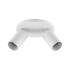 Deko-Light, Deckenaufbauleuchte, Can Tilt Round Base, 2x 7,5 W GU10, Weiß, Eingangsspannung: 220-240 V/AC, Aluminium, IP 20