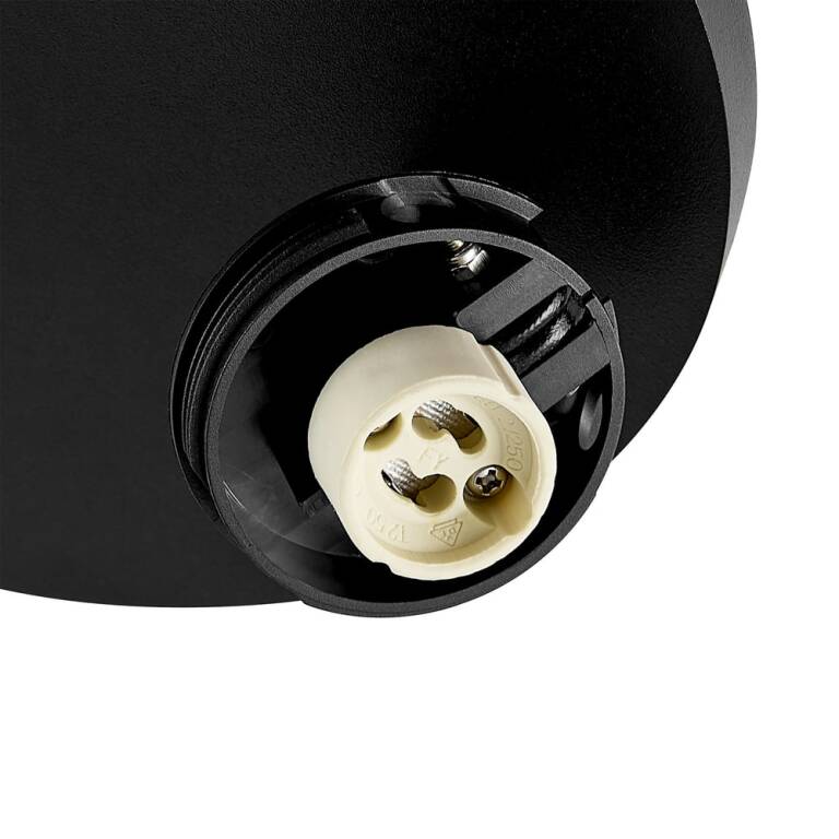 Deko-Light Deko-Light, Deckenaufbauleuchte, Can Tilt Round Base, 2x 7,5 W GU10, Schwarz, Eingangsspannung: 220-240 V/AC, Aluminium, IP 20