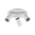 Deko-Light, Deckenaufbauleuchte, Can Tilt Round Base, 3x 7,5 W GU10, Weiß, Eingangsspannung: 220-240 V/AC, Aluminium, IP 20