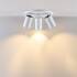 Deko-Light, Deckenaufbauleuchte, Can Tilt Round Base, 3x 7,5 W GU10, Weiß, Eingangsspannung: 220-240 V/AC, Aluminium, IP 20