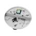 Deko-Light, Deckenaufbauleuchte, Can Tilt Round Base, 3x 7,5 W GU10, Weiß, Eingangsspannung: 220-240 V/AC, Aluminium, IP 20