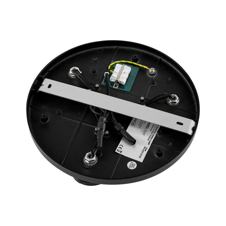 Deko-Light Deko-Light, Deckenaufbauleuchte, Can Tilt Round Base, 3x 7,5 W GU10, Schwarz, Eingangsspannung: 220-240 V/AC, Aluminium, IP 20
