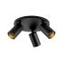 Deko-Light, Deckenaufbauleuchte, Can Tilt Round Base, 3x 7,5 W GU10, Schwarz, Eingangsspannung: 220-240 V/AC, Aluminium, IP 20