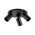 Deko-Light, Deckenaufbauleuchte, Can Tilt Round Base, 3x 7,5 W GU10, Schwarz, Eingangsspannung: 220-240 V/AC, Aluminium, IP 20