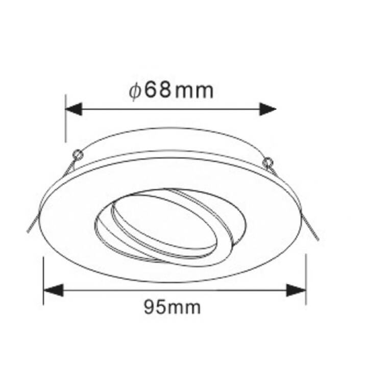 Deko-Light Deko-Light, Einbaustrahler, Samsola Max, Round, Kupfer, Ja, IP 20