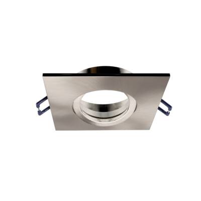 Deko-Light Deko-Light, Einbaustrahler, Samsola Max, Square, gebürstet, Silber, Ja, IP 20