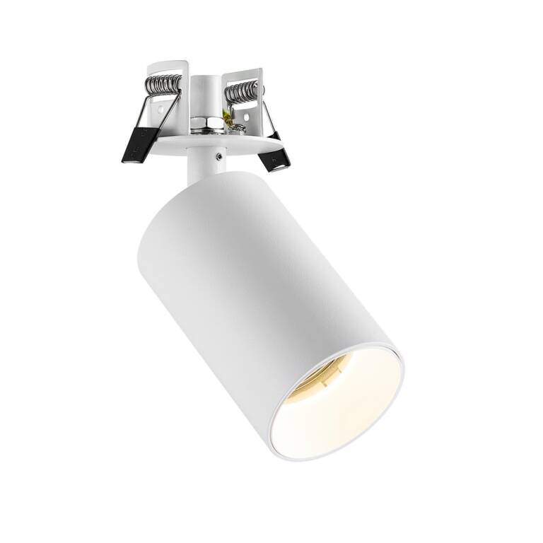 Deko-Light Deko-Light, Einbaustrahler, Can Tilt Round, 1x 7,5 W GU10, Weiß, Ja, Eingangsspannung: 220-240 V/AC, IP 20