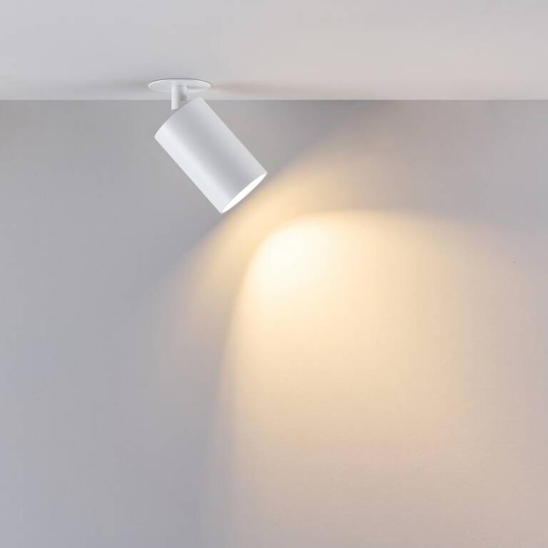 Deko-Light Deko-Light, Einbaustrahler, Can Tilt Round, 1x 7,5 W GU10, Weiß, Ja, Eingangsspannung: 220-240 V/AC, IP 20