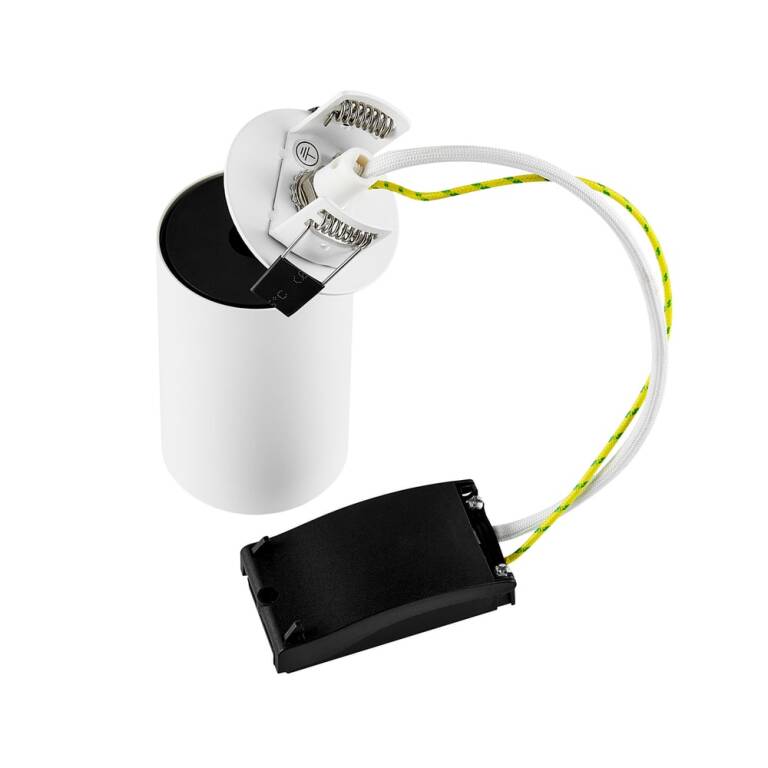 Deko-Light Deko-Light, Einbaustrahler, Can Tilt Round, 1x 7,5 W GU10, Weiß, Ja, Eingangsspannung: 220-240 V/AC, IP 20