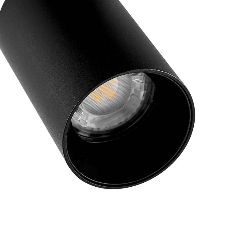 Deko-Light Deko-Light, Einbaustrahler, Can Tilt Round, 1x 7,5 W GU10, Schwarz, Ja, Eingangsspannung: 220-240 V/AC, IP 20
