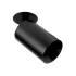 Deko-Light, Einbaustrahler, Can Tilt Round, 1x 7,5 W GU10, Schwarz, Ja, Eingangsspannung: 220-240 V/AC, IP 20