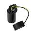 Deko-Light, Einbaustrahler, Can Tilt Round, 1x 7,5 W GU10, Schwarz, Ja, Eingangsspannung: 220-240 V/AC, IP 20