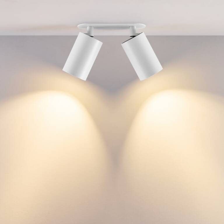 Deko-Light Deko-Light, Einbaustrahler, Can Tilt Round, 2x 7,5 W GU10, Weiß, Ja, Eingangsspannung: 220-240 V/AC, IP 20