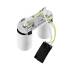 Deko-Light, Einbaustrahler, Can Tilt Round, 2x 7,5 W GU10, Weiß, Ja, Eingangsspannung: 220-240 V/AC, IP 20