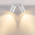 Deko-Light, Einbaustrahler, Can Tilt Round, 2x 7,5 W GU10, Weiß, Ja, Eingangsspannung: 220-240 V/AC, IP 20