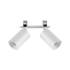 Deko-Light, Einbaustrahler, Can Tilt Round, 2x 7,5 W GU10, Weiß, Ja, Eingangsspannung: 220-240 V/AC, IP 20