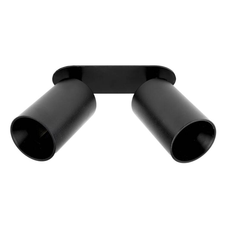 Deko-Light Deko-Light, Einbaustrahler, Can Tilt Round, 2x 7,5 W GU10, Schwarz, Ja, Eingangsspannung: 220-240 V/AC, IP 20