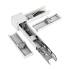Deko-Light, Elektrisches Systemzubehör, Sanotrunk Universal, L-Verbinder links 7 Adern, DALI, Aluminium, Länge: 304.3 mm, Breite: 304.3 mm, Höhe: 73 mm