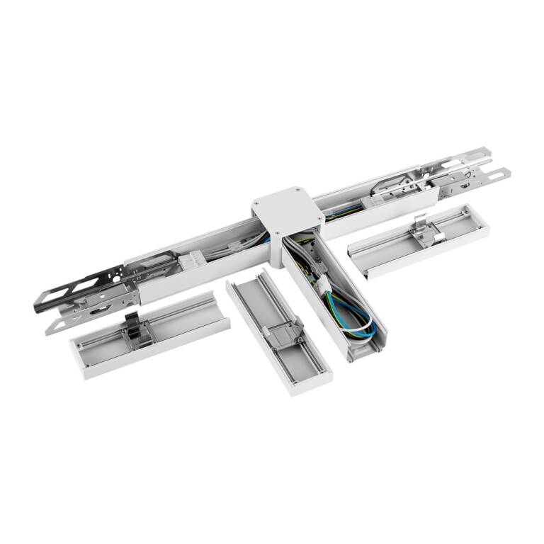 Deko-Light Deko-Light, Elektrisches Systemzubehör, Sanotrunk Universal, T-Verbinder doppel 7 Adern, DALI, Aluminium, Länge: 515.4 mm, Breite: 304.3 mm, Höhe: 73 mm