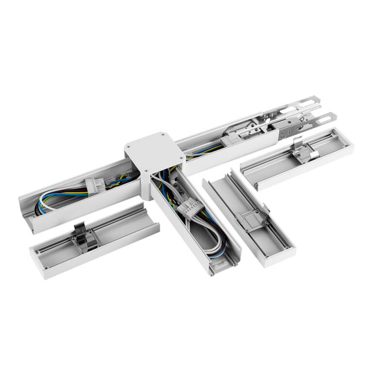 Deko-Light Deko-Light, Elektrisches Systemzubehör, Sanotrunk Universal, T-Verbinder rechts Typ B 7 Adern, Aluminium, Länge: 515.4 mm, Breite: 304.3 mm, Höhe: 73 mm