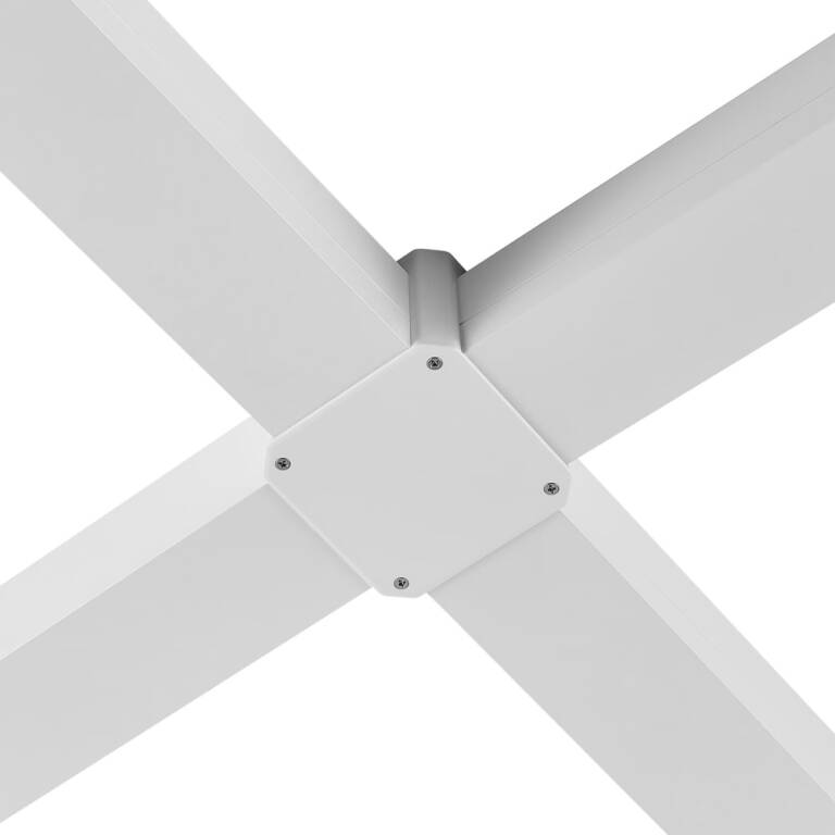 Deko-Light Deko-Light, Elektrisches Systemzubehör, Sanotrunk Universal, X-Verbinder dreifach 7 Adern, DALI, Aluminium, Länge: 515.4 mm, Breite: 515.4 mm, Höhe: 73 mm