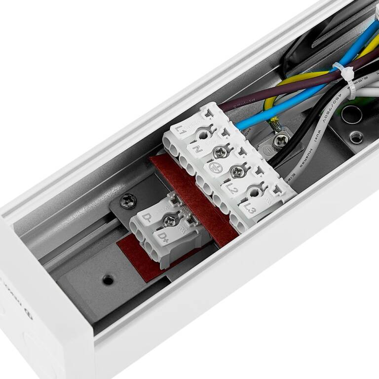 Deko-Light Deko-Light, Elektrisches Systemzubehör, Sanotrunk Universal, Einspeisestück, Aluminium, Länge: 383.1 mm, Breite: 64.7 mm, Höhe: 65.5 mm