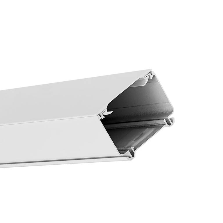 Deko-Light Deko-Light, Mechanisches Systemzubehör, Sanotrunk, Abdeckung für Tragschiene 1,5 m, Polycarbonat, Länge: 1528 mm, Breite: 65 mm, Höhe: 9.9 mm