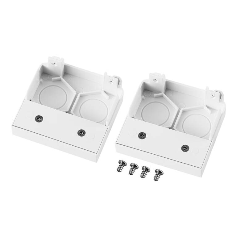 Deko-Light Deko-Light, Mechanisches Systemzubehör, Sanotrunk, Endkappe für Tragschiene, Set 2 Stk., Polycarbonat, Länge: 23.5 mm, Breite: 64.5 mm, Höhe: 65.6 mm