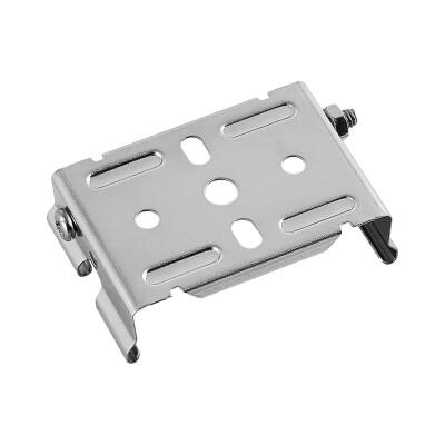 Deko-Light Deko-Light, Mechanisches Systemzubehör, Sanotrunk, Halter für Tragschiene, Set 10 Stk., Edelstahl, Länge: 36.2 mm, Breite: 57.6 mm, Höhe: 15.6 mm