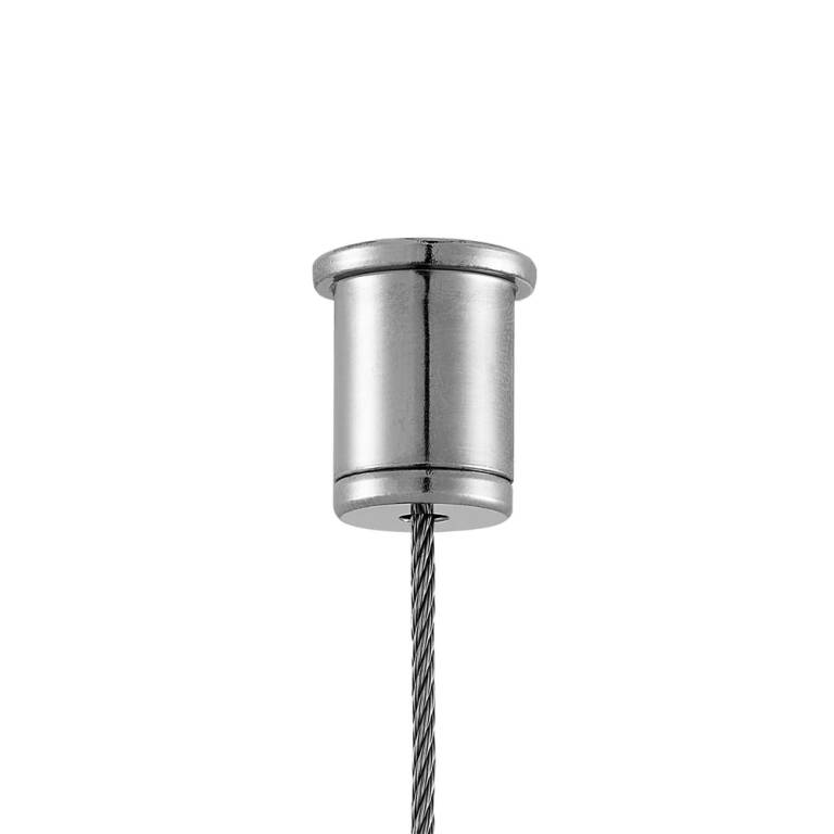 Deko-Light Deko-Light, Mechanisches Systemzubehör, Sanotrunk, Seilabhängung 5,0 m für Tragschiene, Set 10 Stk., Edelstahl, Länge: 36.2 mm, Breite: 57.6 mm, Höhe: 44.3 mm