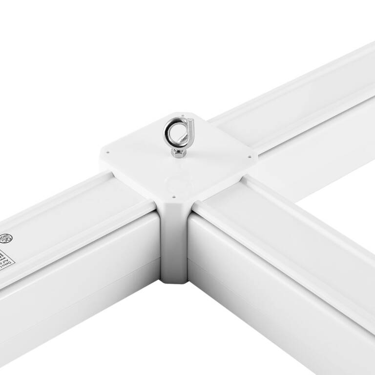 Deko-Light Deko-Light, Mechanisches Systemzubehör, Sanotrunk, Set 10 St. Halter für Kettenabhängung für Verbinder, Stahl, Länge: 45.6 mm, Breite: 23.1 mm, Höhe: 14.2 mm