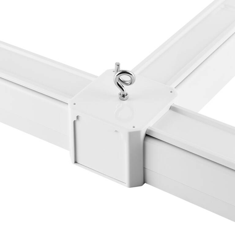 Deko-Light Deko-Light, Mechanisches Systemzubehör, Sanotrunk, Set 10 St. Halter für Kettenabhängung für Verbinder, Stahl, Länge: 45.6 mm, Breite: 23.1 mm, Höhe: 14.2 mm