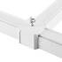 Deko-Light, Mechanisches Systemzubehör, Sanotrunk, Set 10 St. Halter für Kettenabhängung für Verbinder, Stahl, Länge: 45.6 mm, Breite: 23.1 mm, Höhe: 14.2 mm