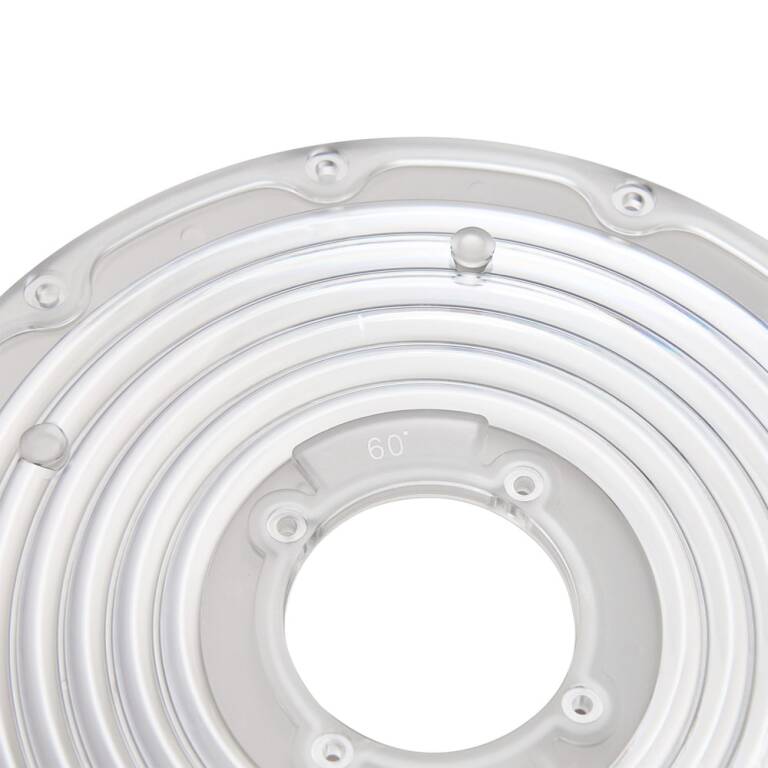 Deko-Light Deko-Light, Mechanisches Systemzubehör, 60° Linse für Highbay Basic, Polycarbonat, Höhe: 6.5 mm, Durchmesser: 226.5 mm