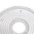 Deko-Light, Mechanisches Systemzubehör, 60° Linse für Highbay Basic, Polycarbonat, Höhe: 6.5 mm, Durchmesser: 226.5 mm