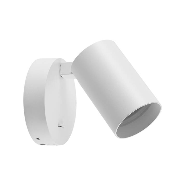 Deko-Light Deko-Light, Mechanisches Systemzubehör, Zylindergehäuse für Can Tisch / Steh / Wandleuchte, Weiß, Aluminium, Höhe: 95 mm, Durchmesser: 60 mm, IP 20