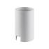 Deko-Light, Mechanisches Systemzubehör, Zylindergehäuse für Can Tisch / Steh / Wandleuchte, Weiß, Aluminium, Höhe: 95 mm, Durchmesser: 60 mm, IP 20