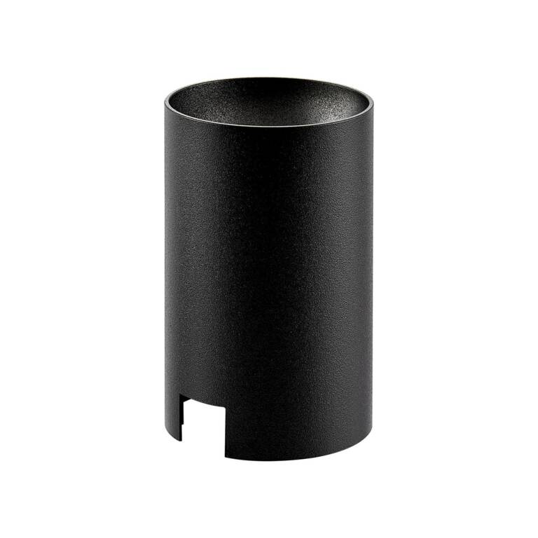 Deko-Light Deko-Light, Mechanisches Systemzubehör, Zylindergehäuse für Can Tisch / Steh / Wandleuchte, Schwarz, Aluminium, Höhe: 95 mm, Durchmesser: 60 mm, IP 20