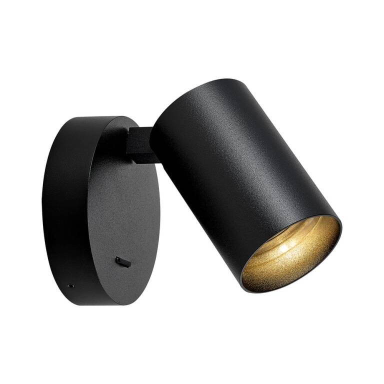 Deko-Light Deko-Light, Mechanisches Systemzubehör, Zylindergehäuse für Can Tisch / Steh / Wandleuchte, Schwarz, Aluminium, Höhe: 95 mm, Durchmesser: 60 mm, IP 20
