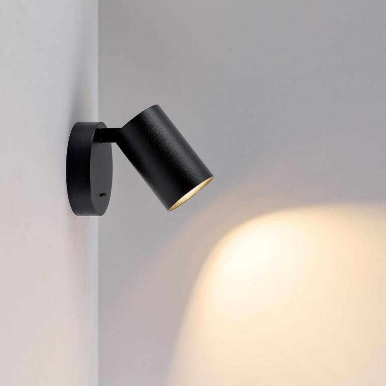 Deko-Light Deko-Light, Mechanisches Systemzubehör, Zylindergehäuse für Can Tisch / Steh / Wandleuchte, Schwarz, Aluminium, Höhe: 95 mm, Durchmesser: 60 mm, IP 20