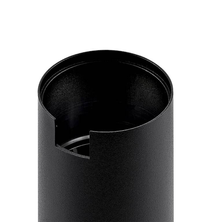 Deko-Light Deko-Light, Mechanisches Systemzubehör, Zylindergehäuse für Can Tisch / Steh / Wandleuchte, Schwarz, Aluminium, Höhe: 95 mm, Durchmesser: 60 mm, IP 20
