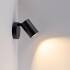 Deko-Light, Mechanisches Systemzubehör, Zylindergehäuse für Can Tisch / Steh / Wandleuchte, Schwarz, Aluminium, Höhe: 95 mm, Durchmesser: 60 mm, IP 20