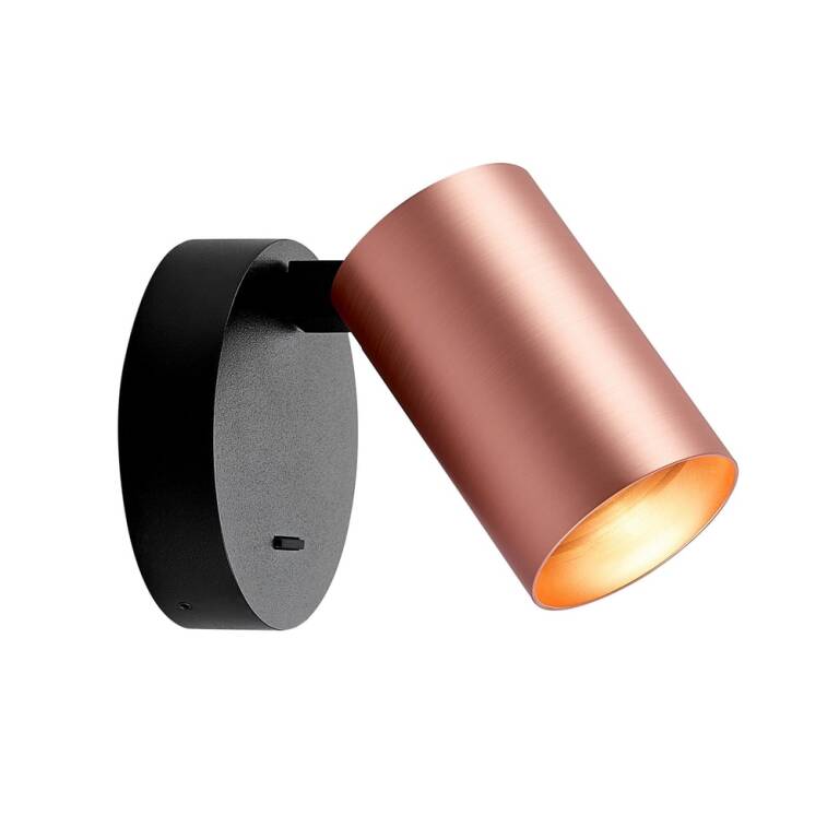 Deko-Light Deko-Light, Mechanisches Systemzubehör, Zylindergehäuse für Can Tisch / Steh / Wandleuchte, Rosé, Aluminium, Höhe: 95 mm, Durchmesser: 60 mm, IP 20