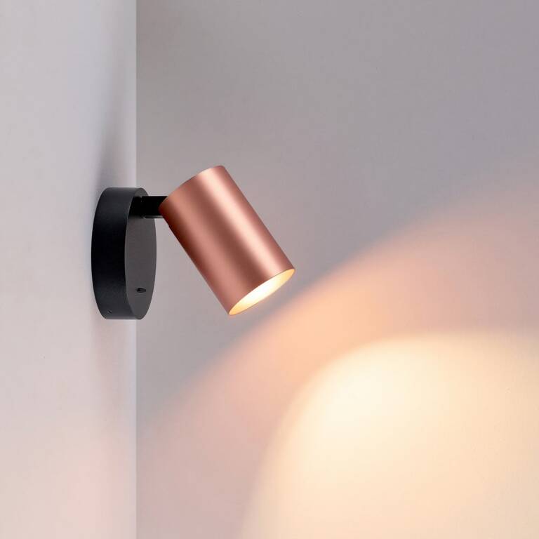 Deko-Light Deko-Light, Mechanisches Systemzubehör, Zylindergehäuse für Can Tisch / Steh / Wandleuchte, Rosé, Aluminium, Höhe: 95 mm, Durchmesser: 60 mm, IP 20