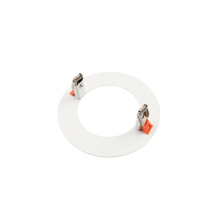Deko-Light Deko-Light, Mechanisches Montagezubehör, Reduzierring rund 155/95 mm, Verkehrsweiß, Metall, Höhe: 1.7 mm, Durchmesser: 155 mm