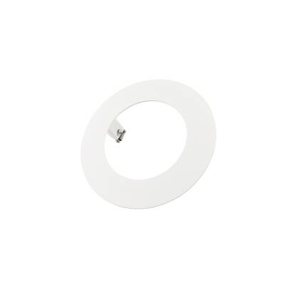 Deko-Light Deko-Light, Mechanisches Montagezubehör, Reduzierring rund 155/95 mm, Verkehrsweiß, Metall, Höhe: 1.7 mm, Durchmesser: 155 mm