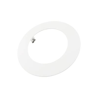 Deko-Light Deko-Light, Mechanisches Montagezubehör, Reduzierring rund 240/180 mm, Verkehrsweiß, Metall, Höhe: 1.7 mm, Durchmesser: 240 mm