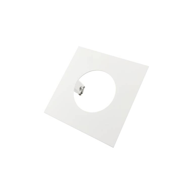 Deko-Light Deko-Light, Mechanisches Montagezubehör, Reduzierring eckig 130/70 mm, Verkehrsweiß, Metall, Länge: 130 mm, Breite: 130 mm, Höhe: 1.7 mm